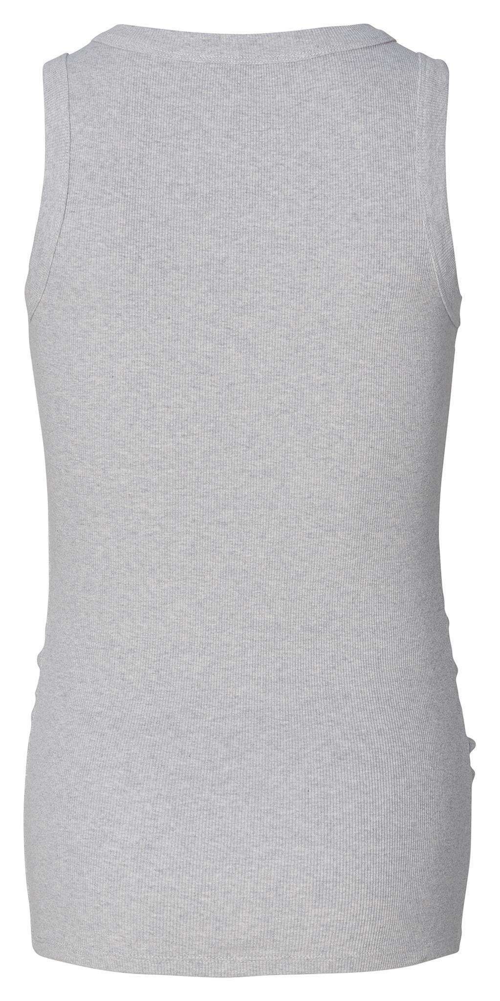 Ripp Schwangerschafts Tanktop von hinten