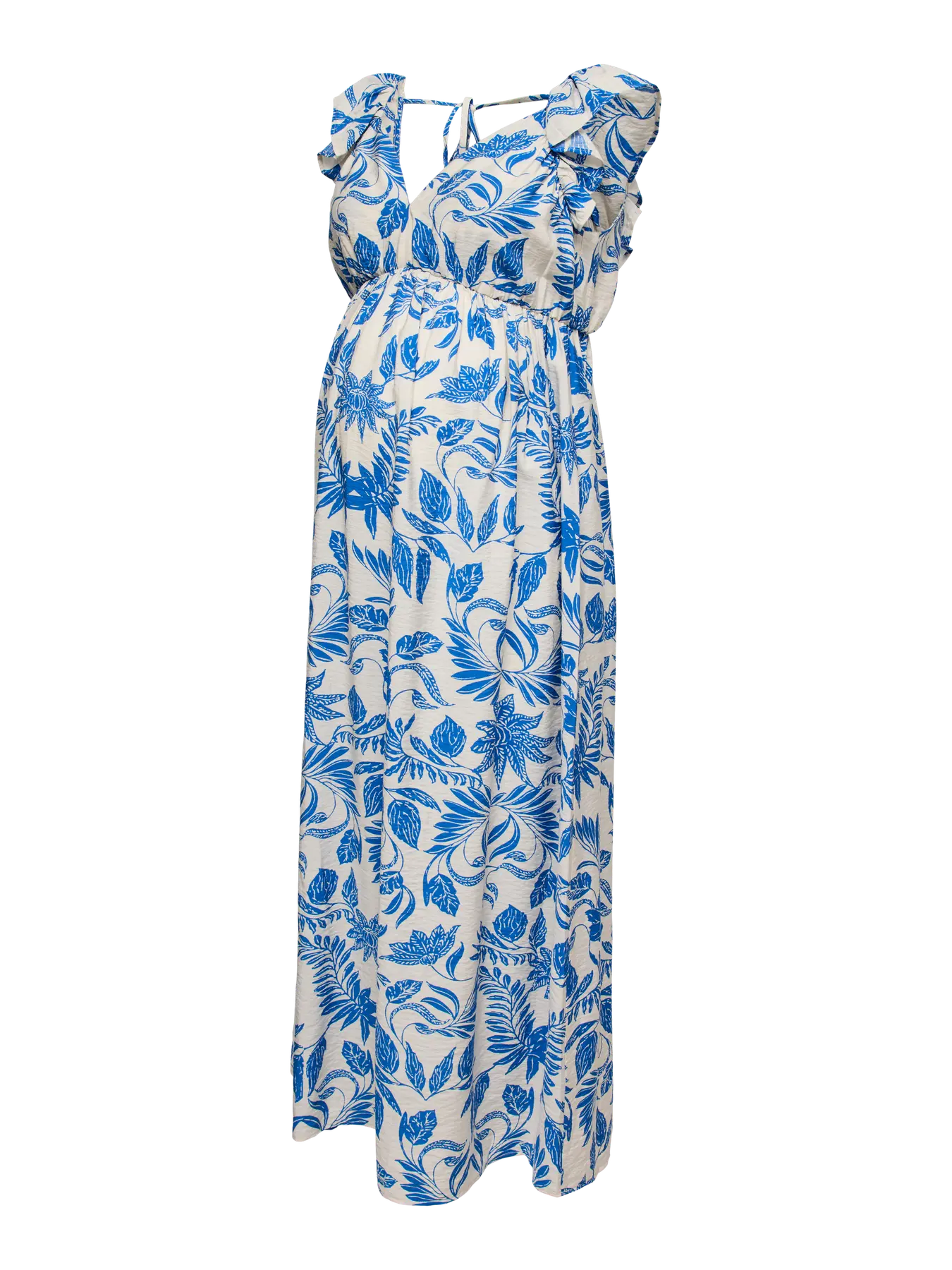 Festliches Umstandskleid mit Muster
