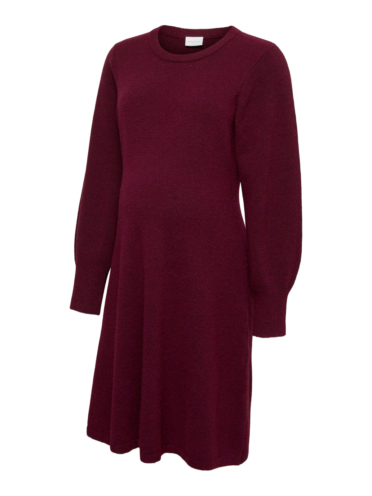 Strickkleid mit Ballonärmeln