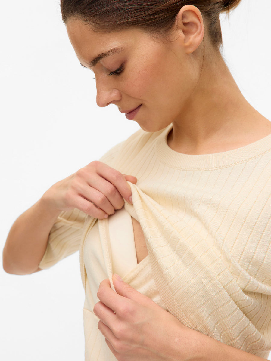 Shirt mit Stillfunktion von Mamalicious mieten oder kaufen bei Mutterkleid