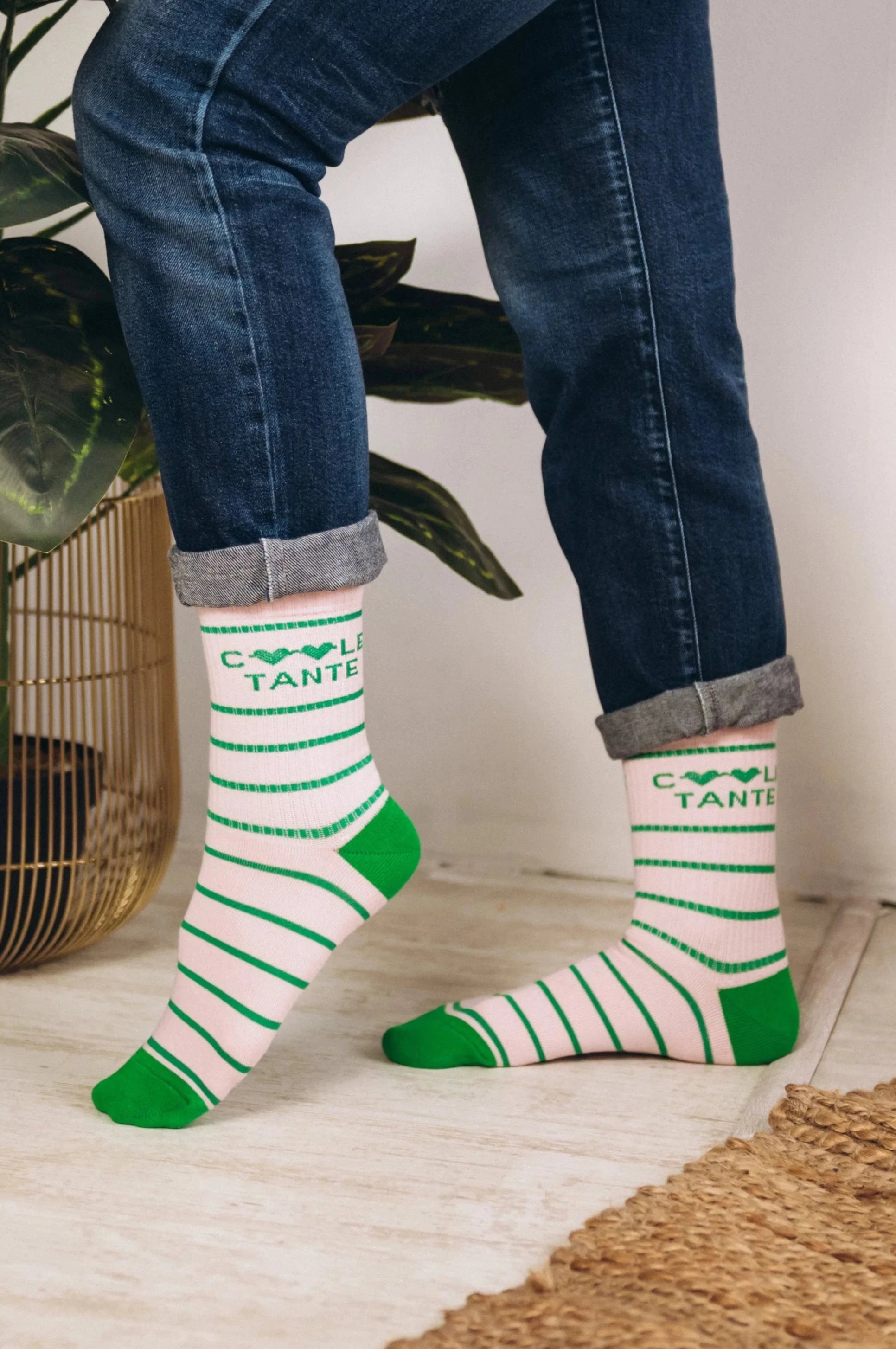 Rosa Tennissocken für die coole Tante