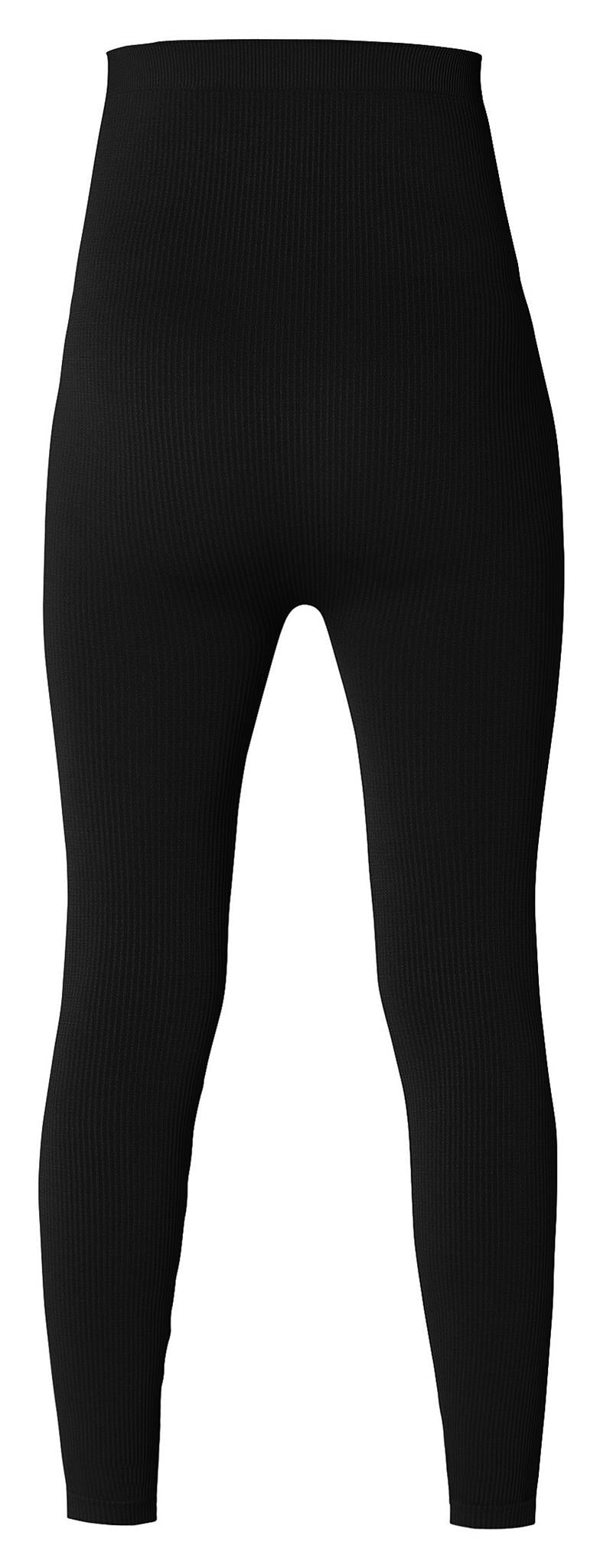 Freigestellt Ansicht von hinten auf Noppies Seamless Umstandsleggings in Ripp-Optik. Mieten oder kaufen bei Mutterkleid