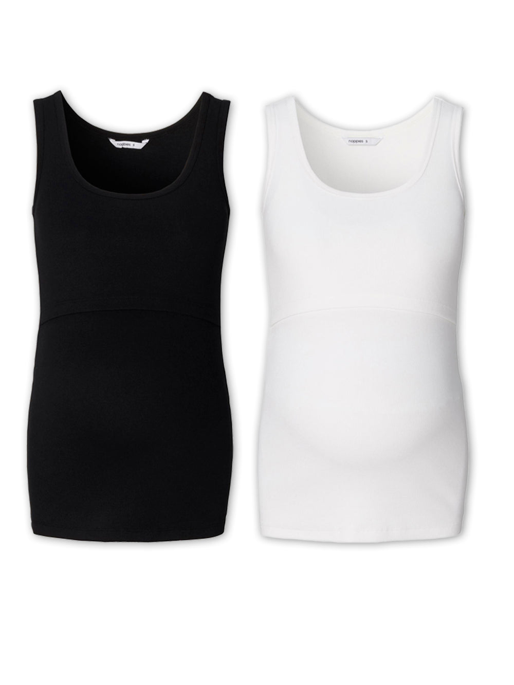 Noppies Stilltop und Umstandsshirt in schwarz und weiß bei Mutterkleid im Set kaufen