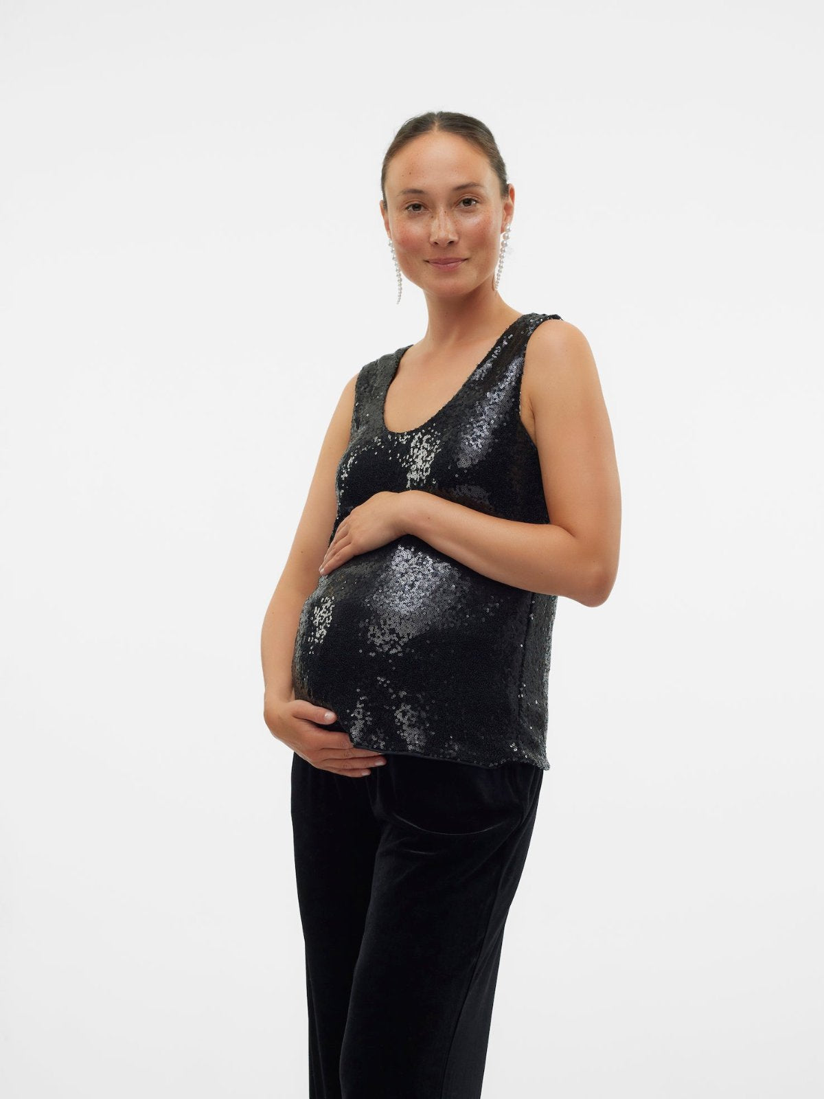 Pailletten-Top für die Schwangerschaft mieten oder kaufen bei Mutterkleid
