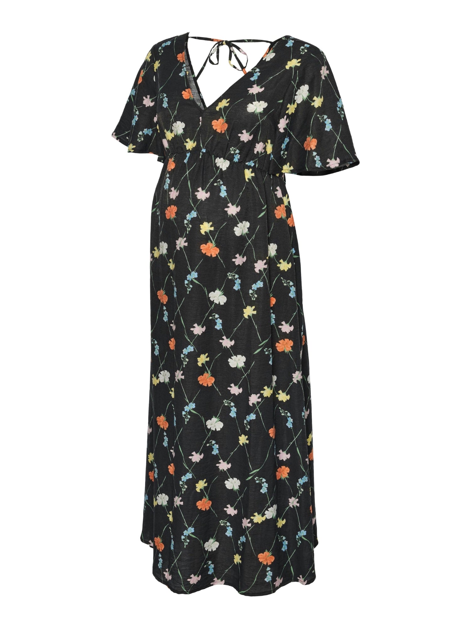 Freisteller Umstandskleid mit Blumenmuster mieten bei Mutterkleid