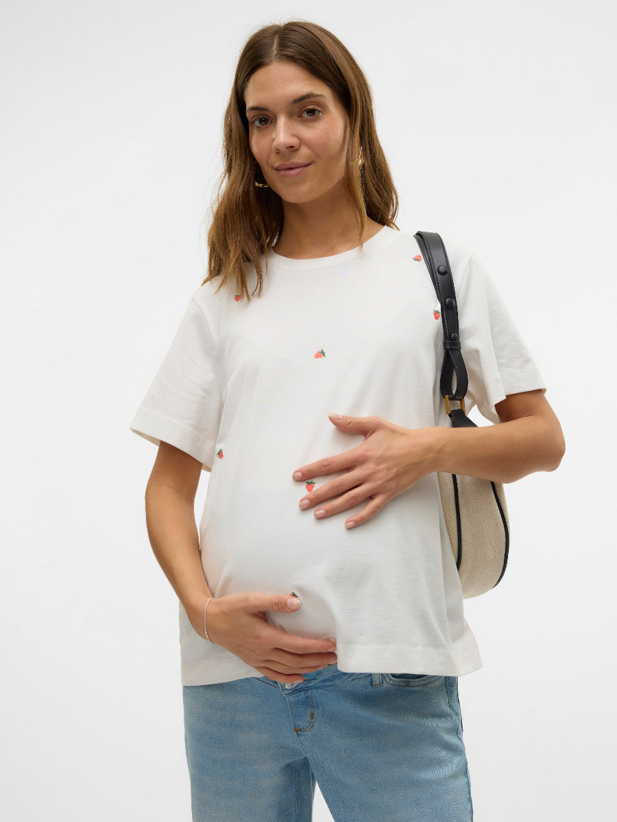 Vero Moda Maternity Umstandsshirt mit Stickerei online kaufen bei Mutterkleid