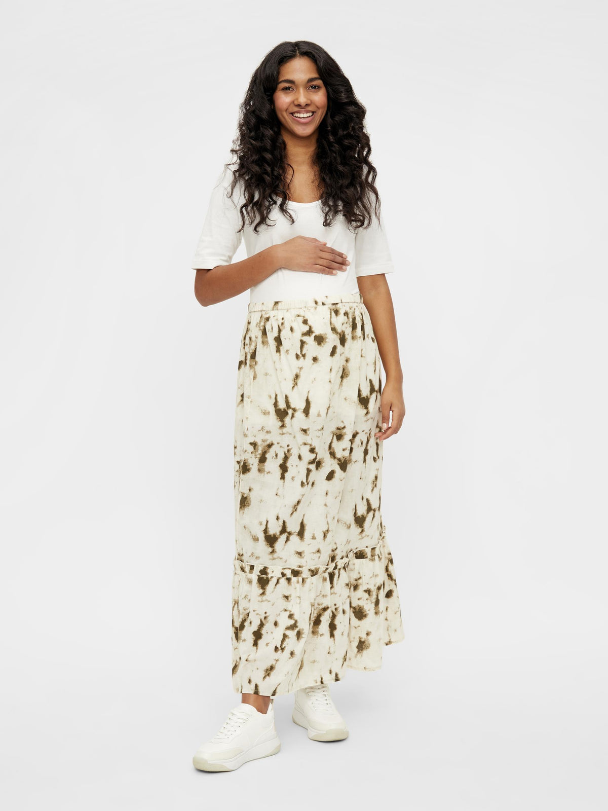Mutterkleid Batik Umstandsrock mieten