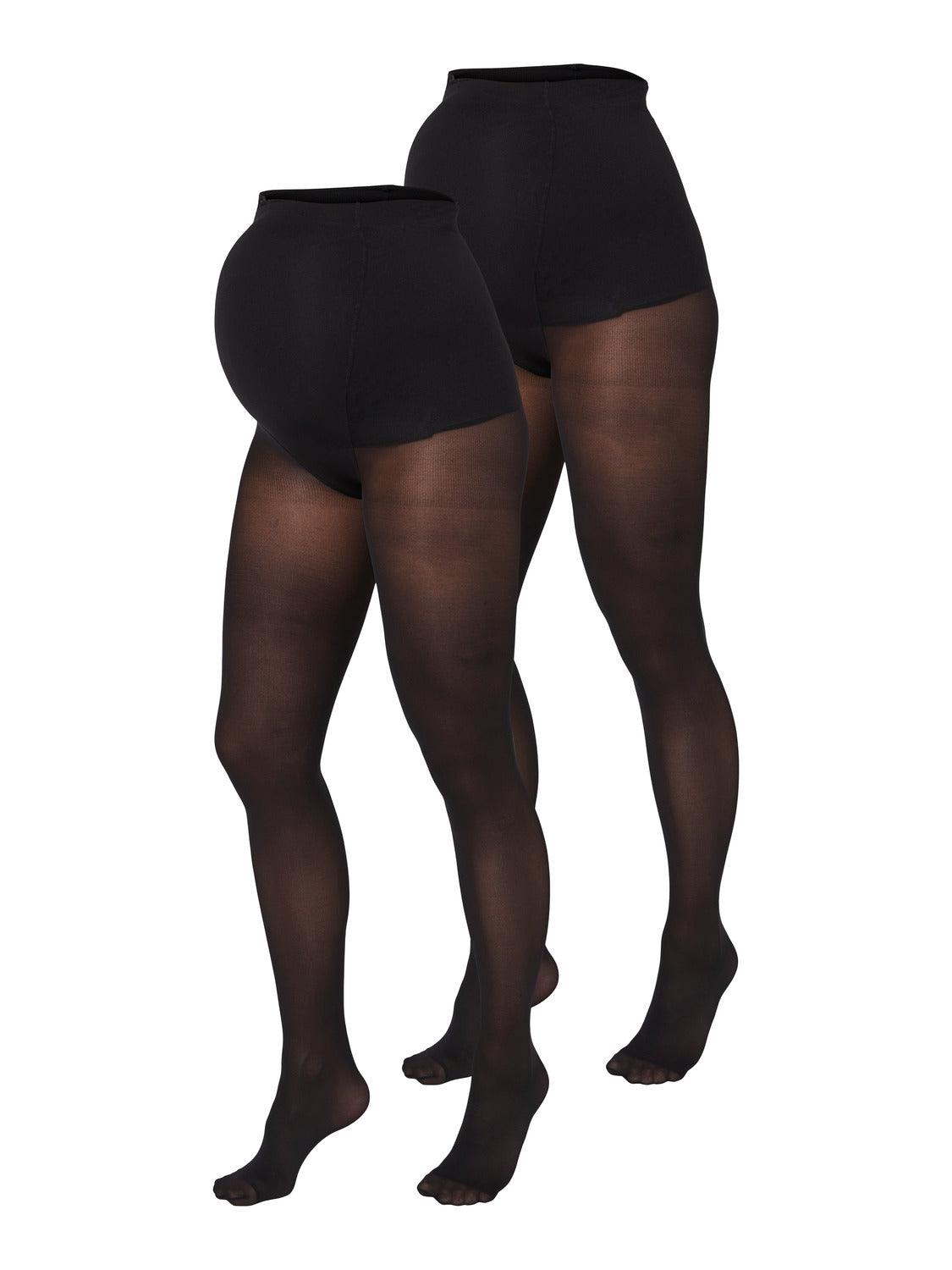 Bei Mutterkleid online kaufen: Mamalicious Umstandsstrumpfhose schwarz in Profilansicht