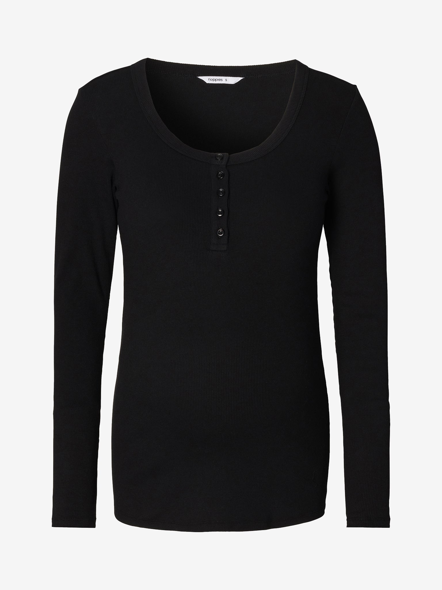 Ripp-Longsleeve für Schwangerschaft und Stillzeit