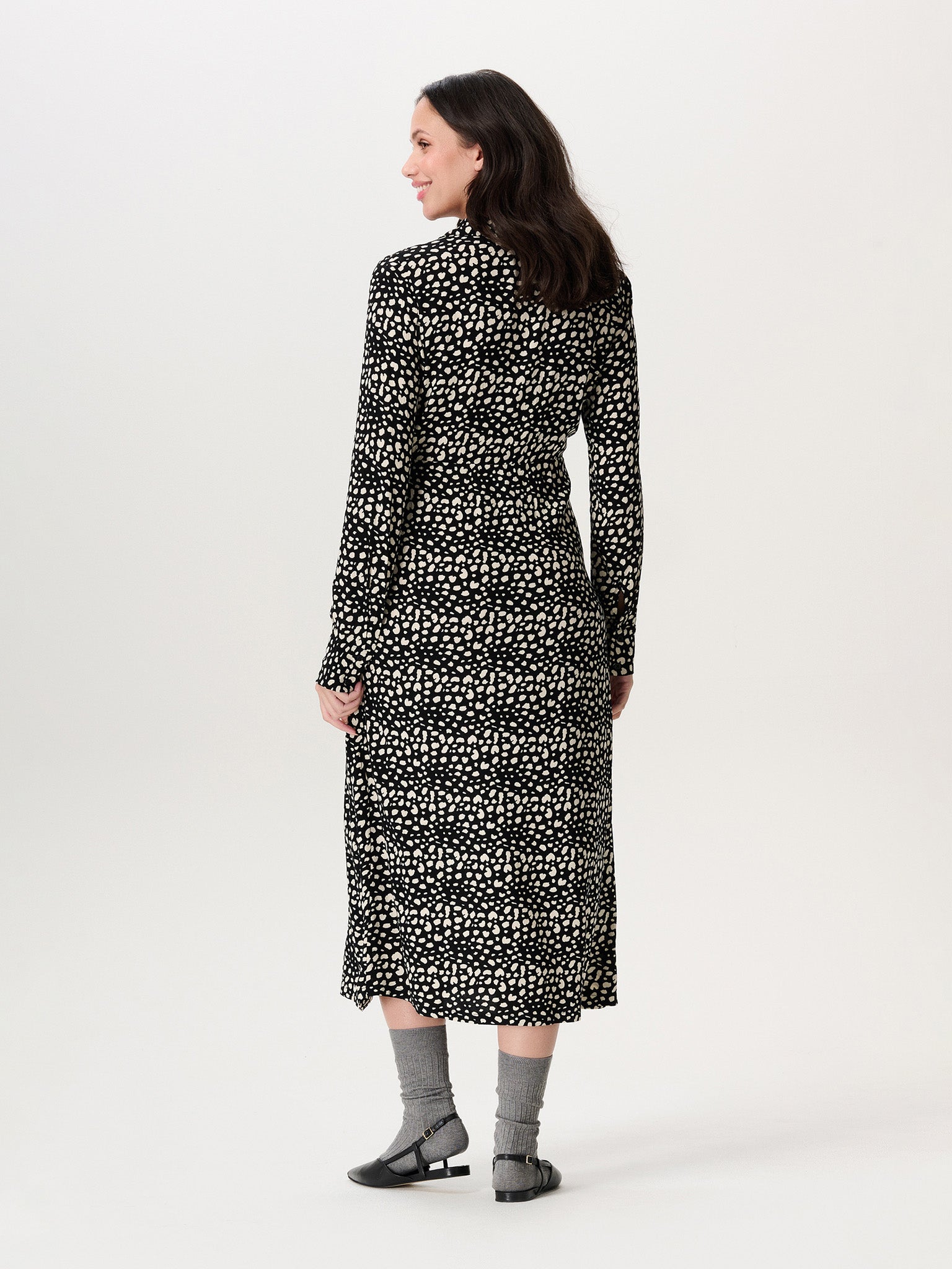 Viskosekleid für Schwangeschaft und Stillzeit