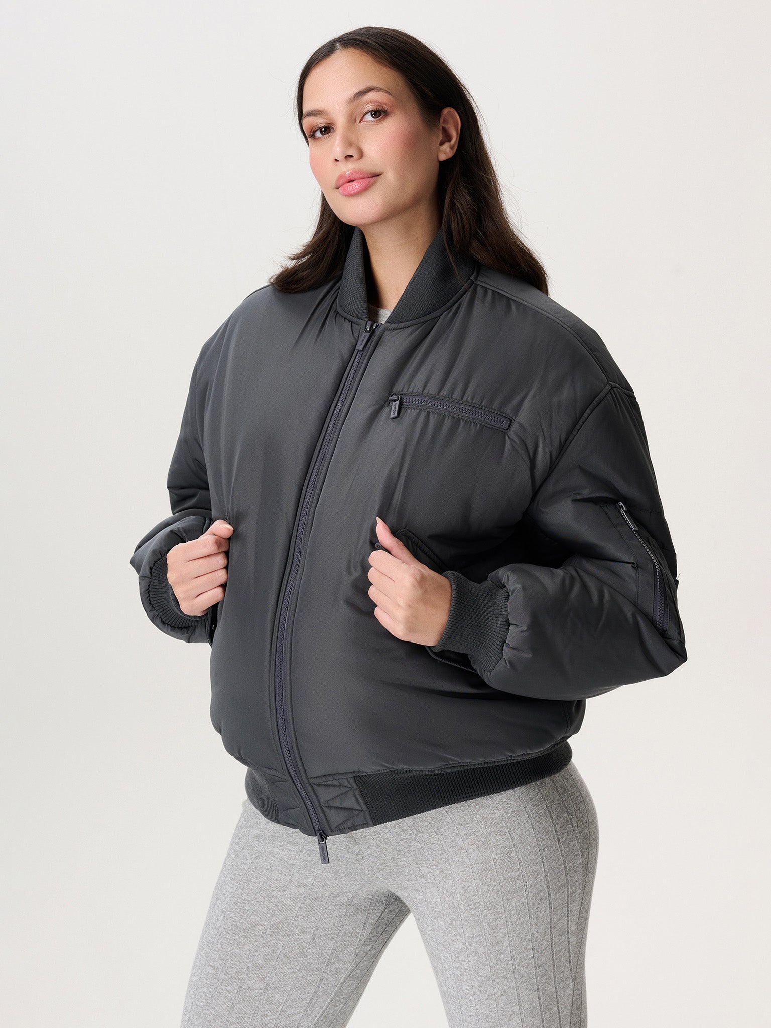 Bomberjacke mit Trageeinsatz