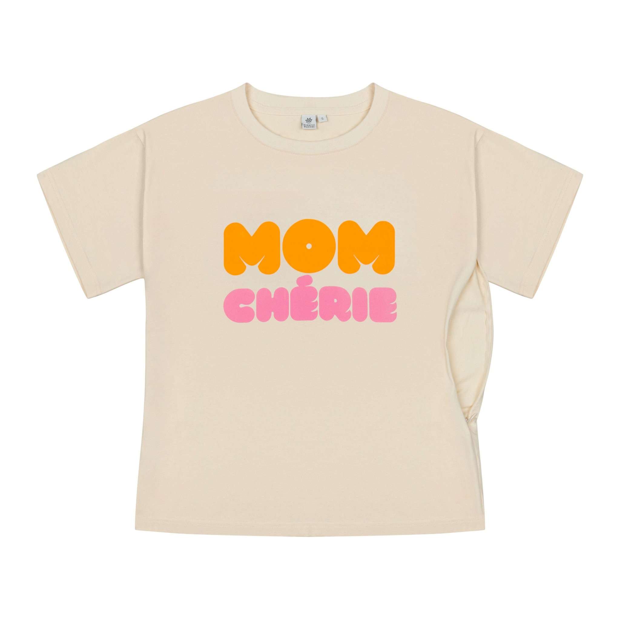 Umstands-T-Shirt zum Stillen Mom Chérie