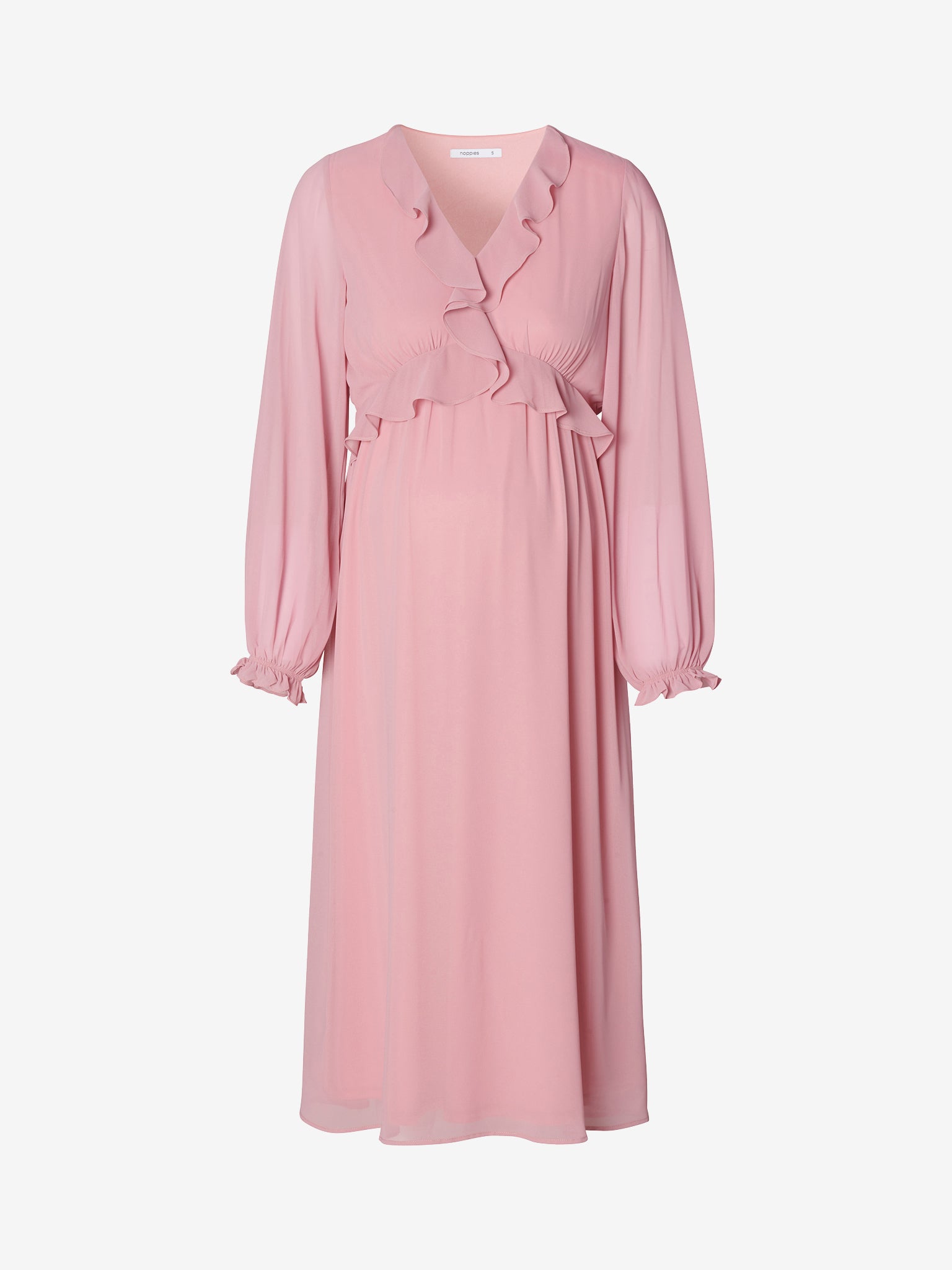 Festliches Umstandskleid mit langem Arm