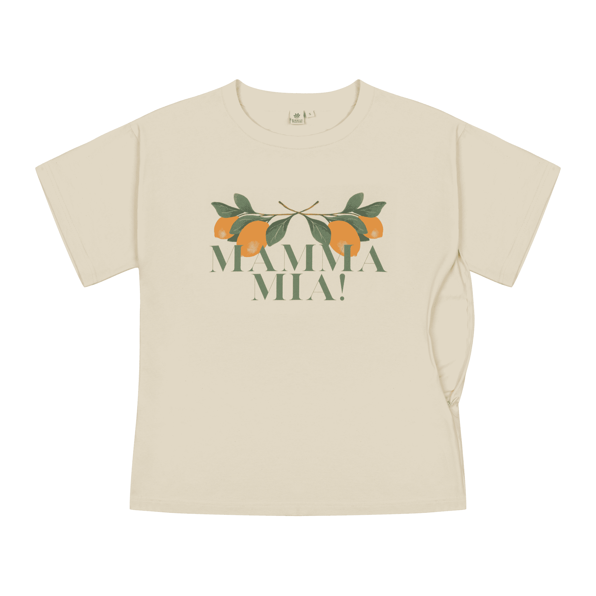 Umstands-T-Shirt zum Stillen Mamma Mia