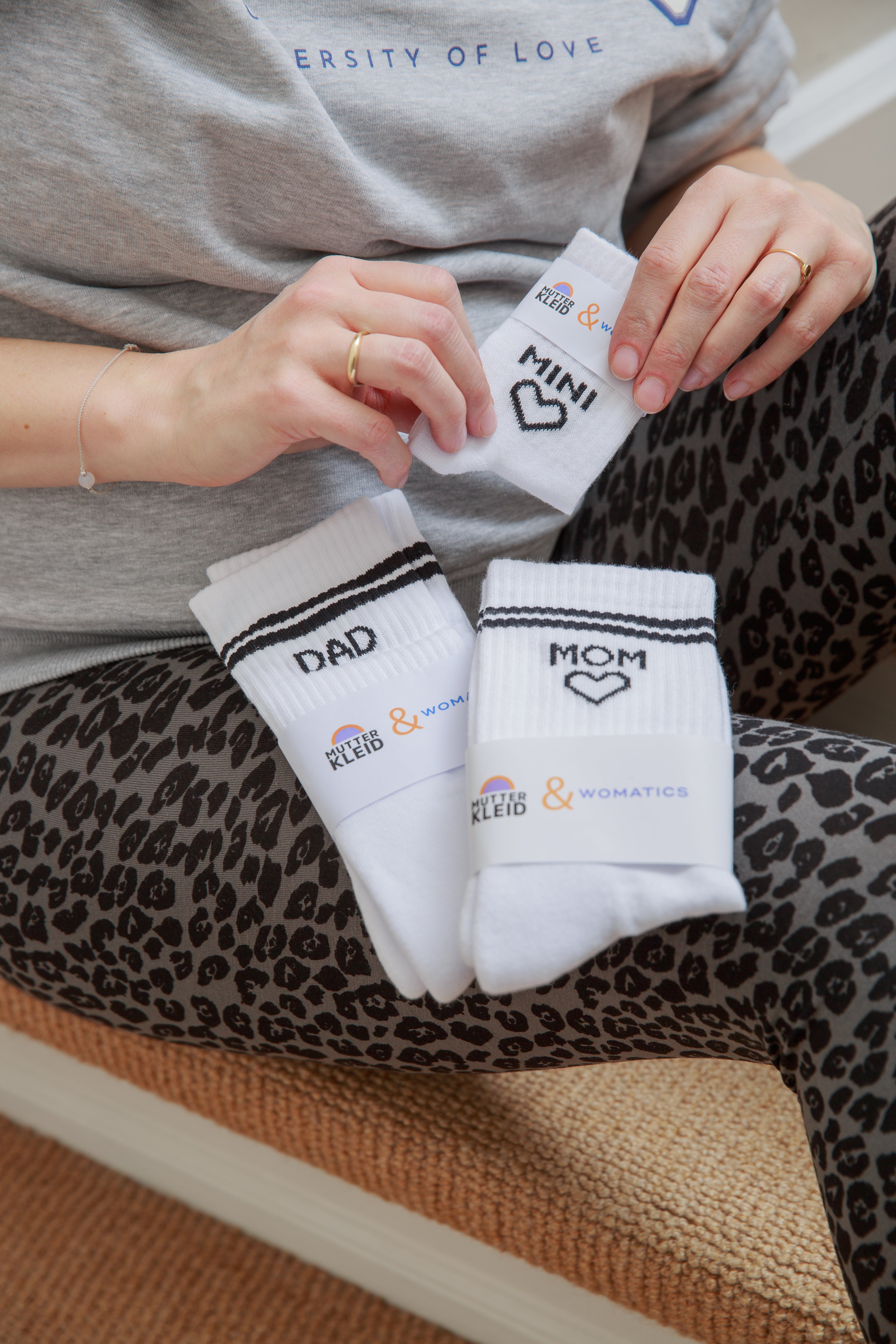 Family Socken Set - für Mama, Papa & Mini