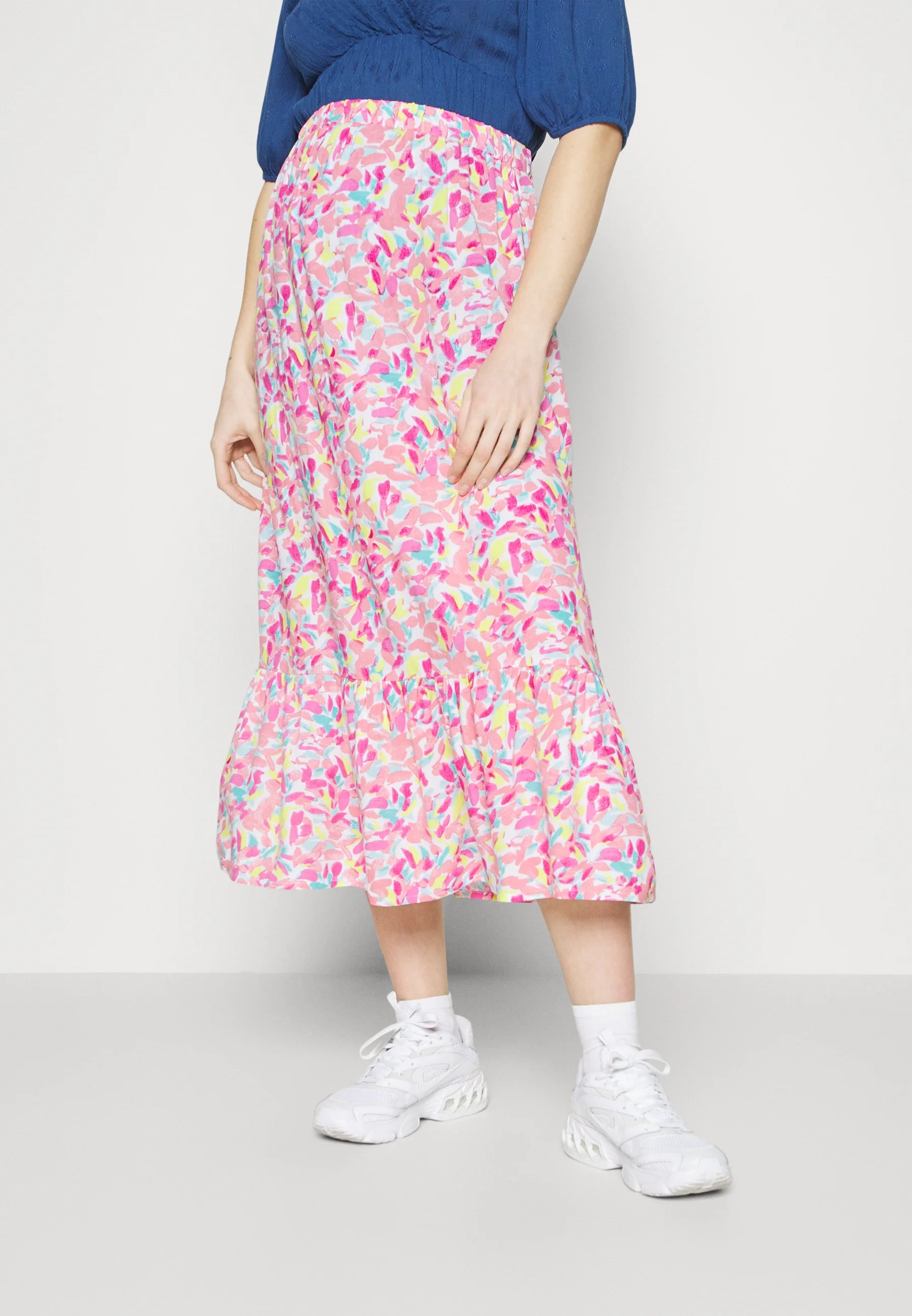 Umstandsrock aus Livaeco™ Viskose, pink