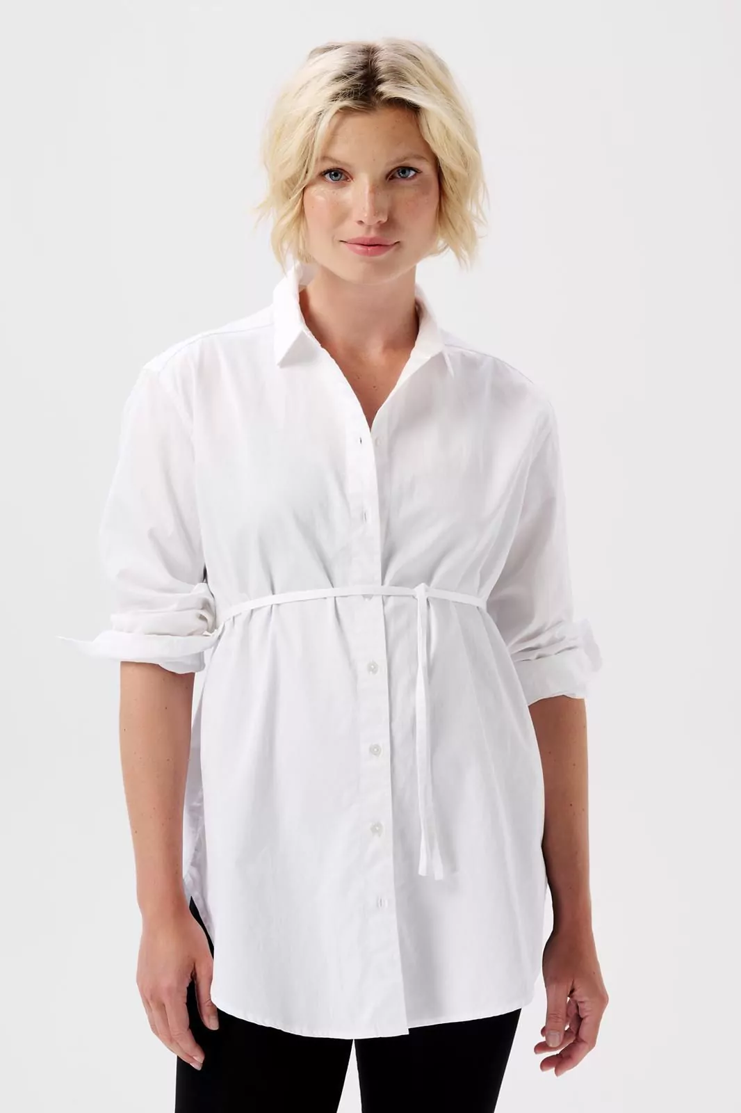 Umstandsbluse weiß