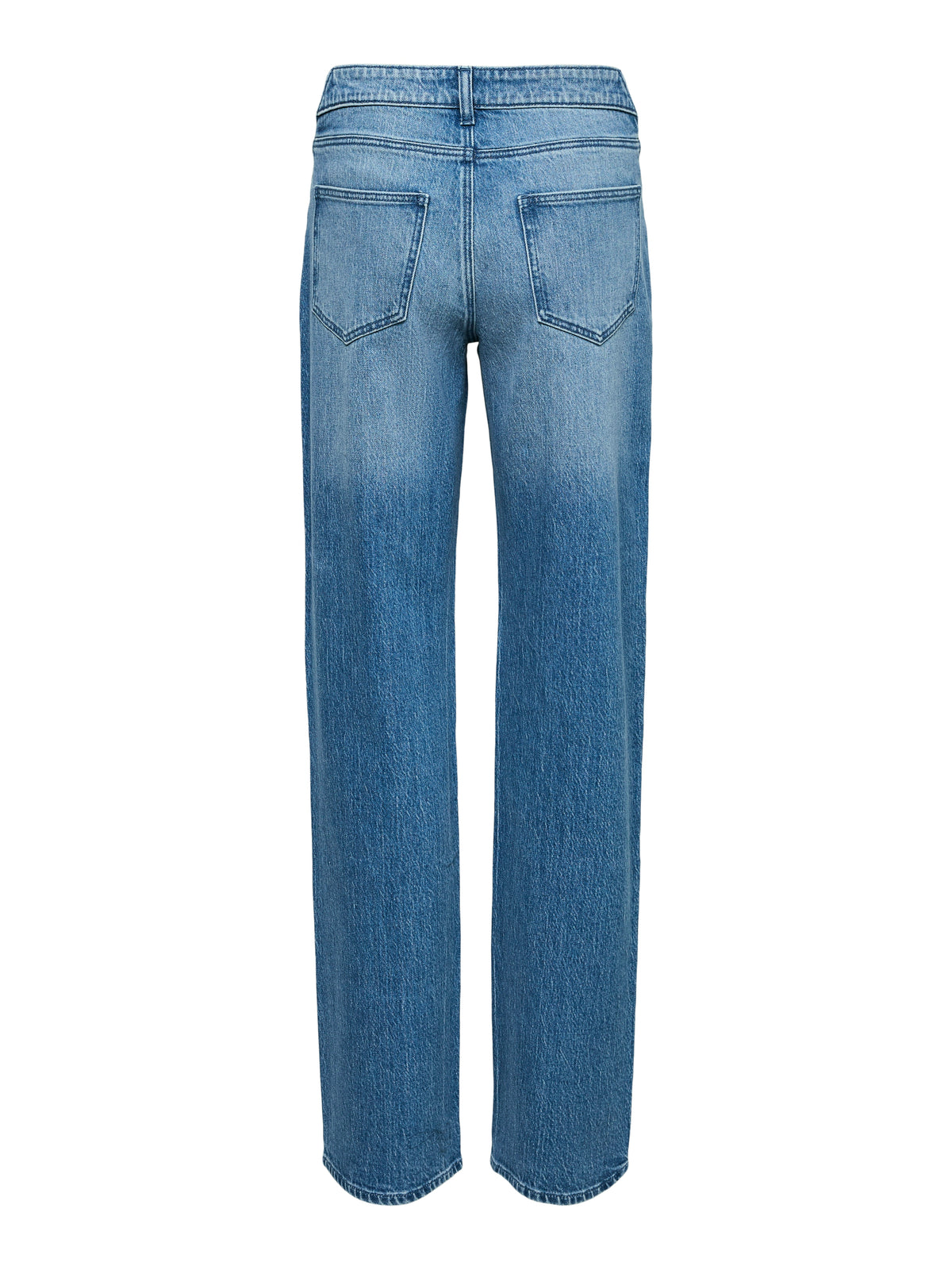 Straight Jeans mit elastischem Bund