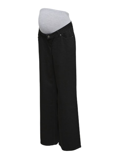 Wide-Leg Jeans mit Bauchband