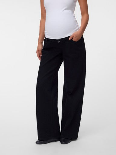 Wide-Leg Jeans mit Bauchband