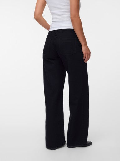 Wide-Leg Jeans mit Bauchband