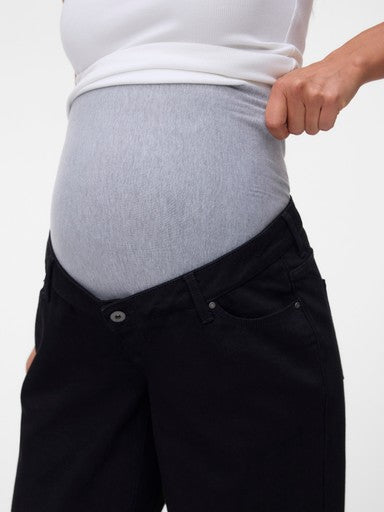 Wide-Leg Jeans mit Bauchband