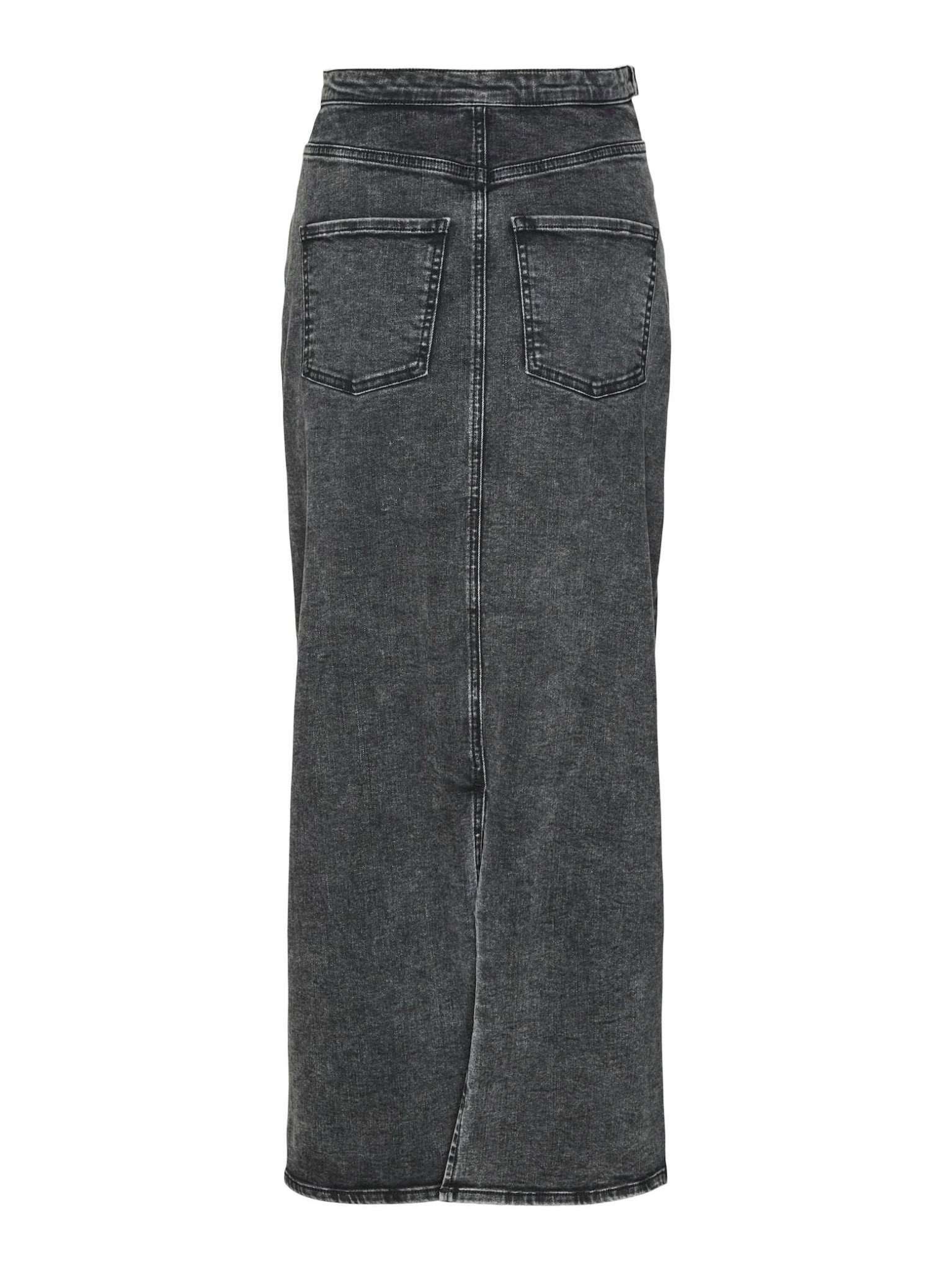 Mamalicious Maxirock aus Jeansstoff für die Schwangerschaft ohne Model dargestellt. Miete oder kaufe deine Umstandsmode bei Mutterkleid.