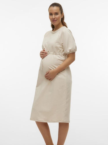 Mamalicious Umstandskleid mieten und kaufen bei Mutterkleid kurze Ärmel mit Bio-Baumwolle