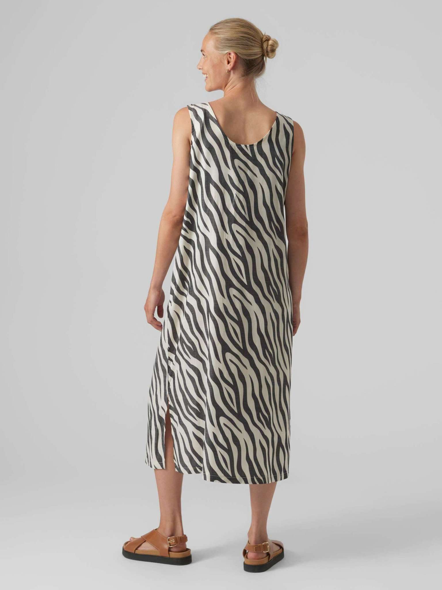 Mamalicious Midi Umstandskleid mieten und kaufen bei Mutterkleid Zebraprint