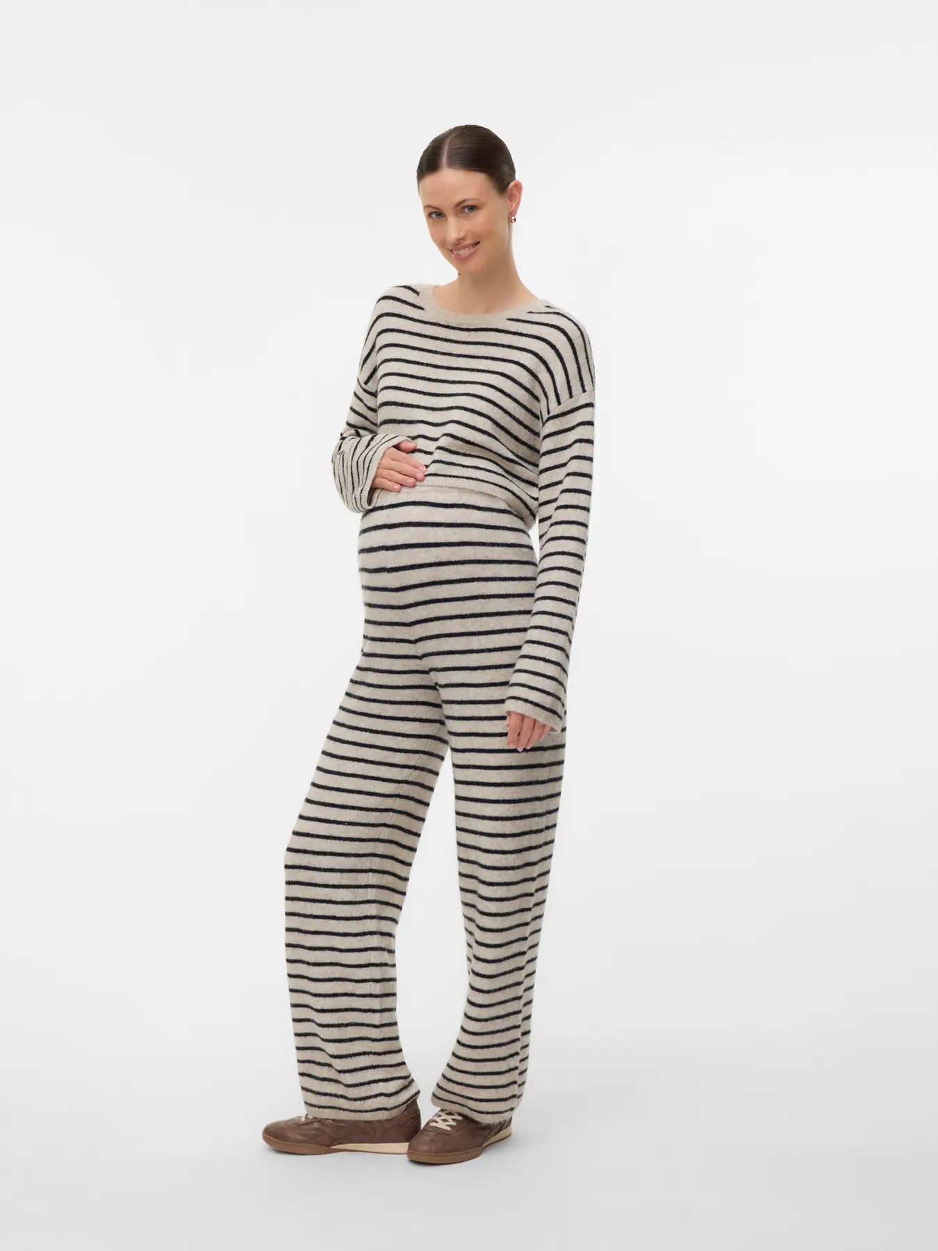 Cropped Strickpullover