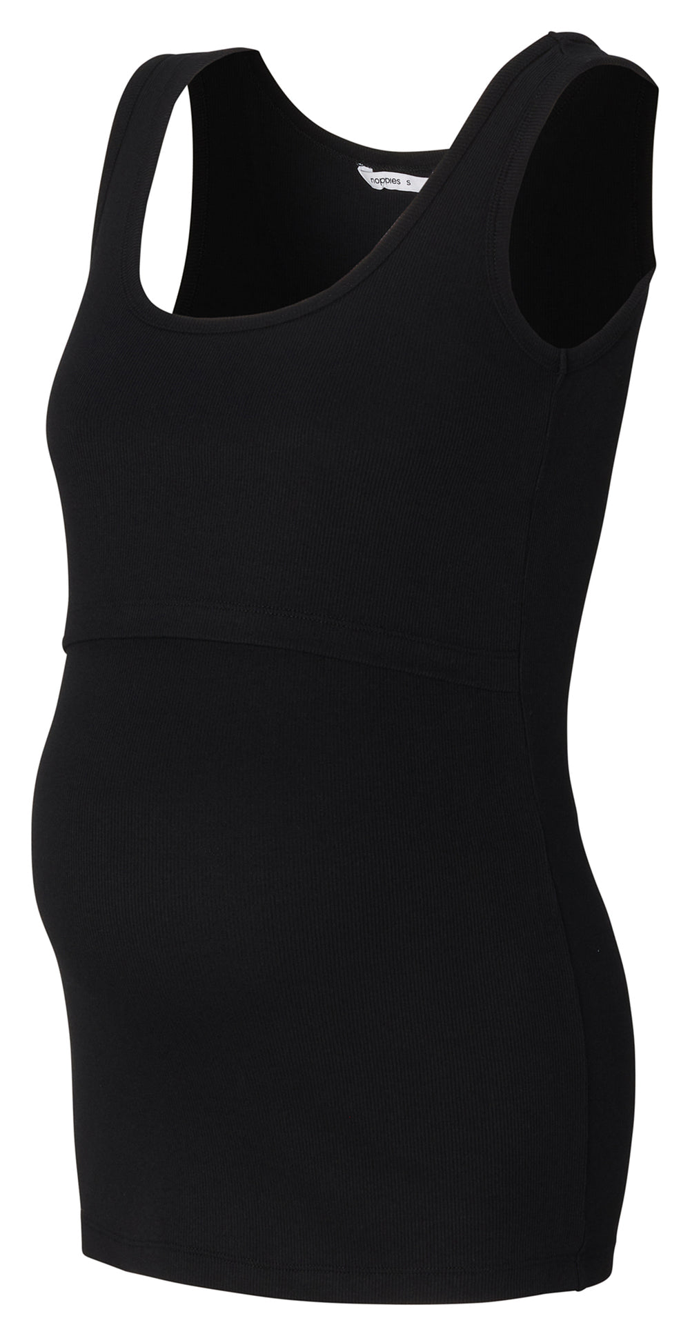 Umstandsmode Tanktop schwarz mit Stillöffnung online kaufen bei Mutterkleid