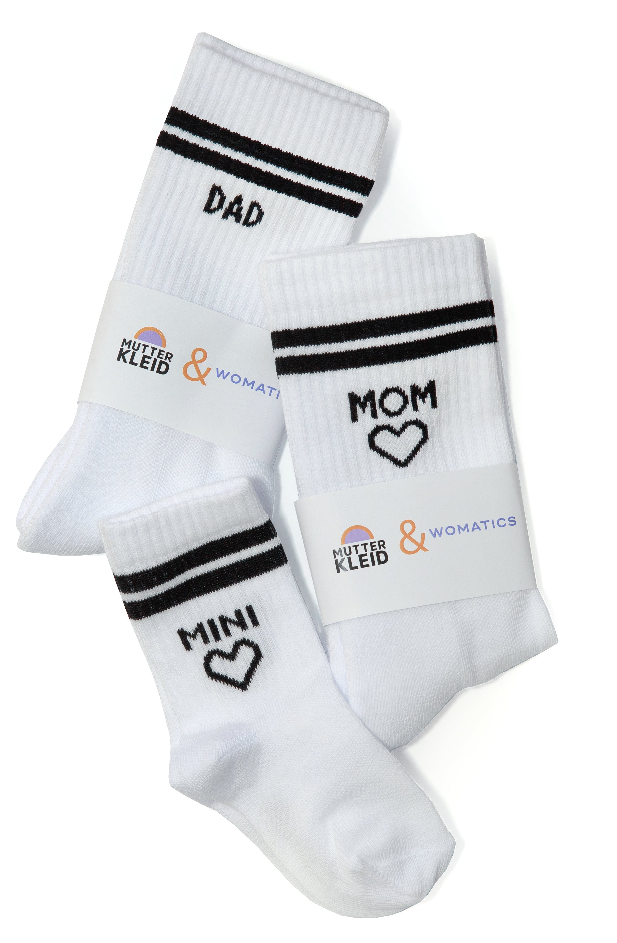 Family-Set Socken, MOM, DAD & MINI (Kopie)