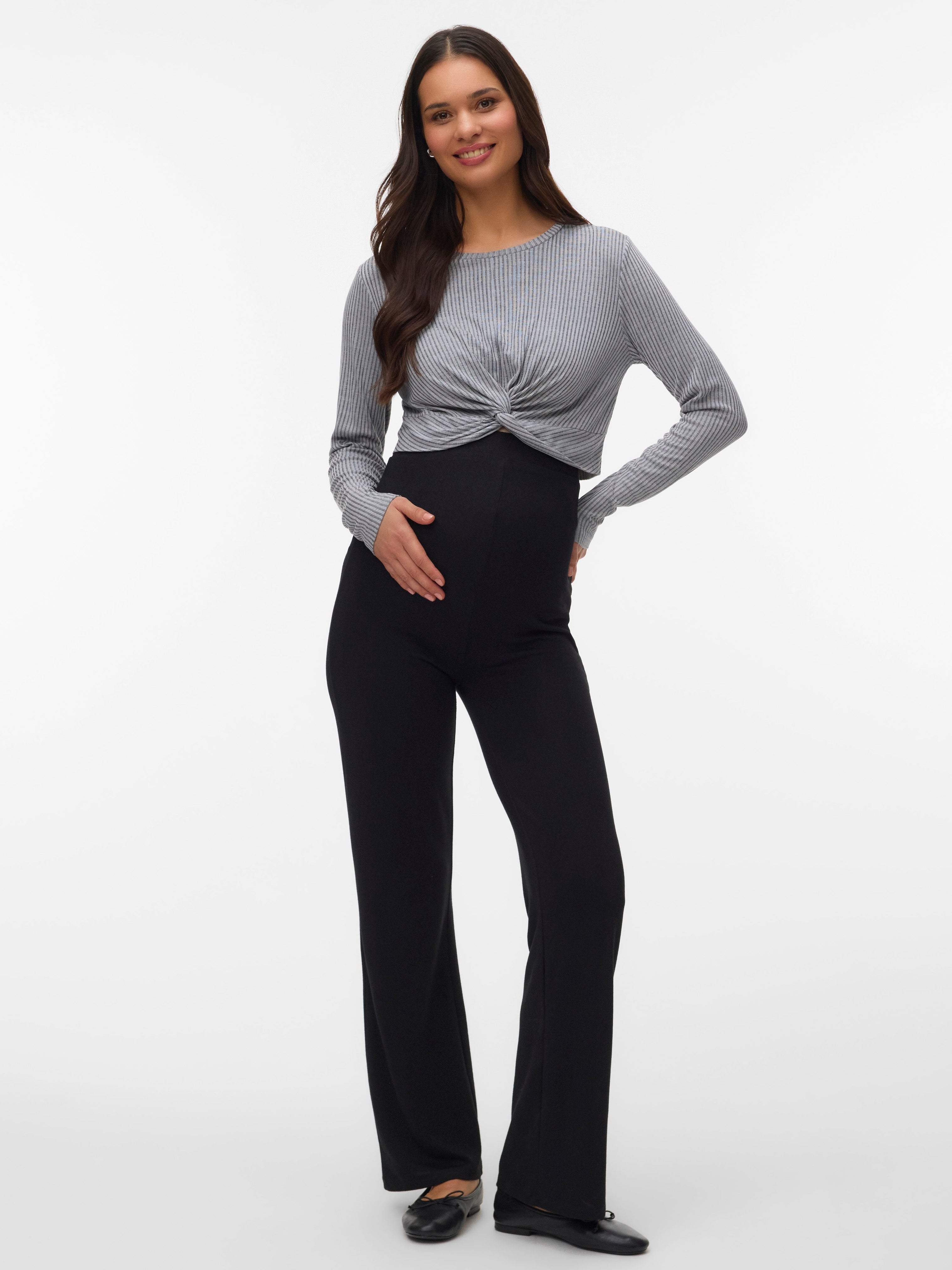 Weiche Loungehose aus Feinstrick