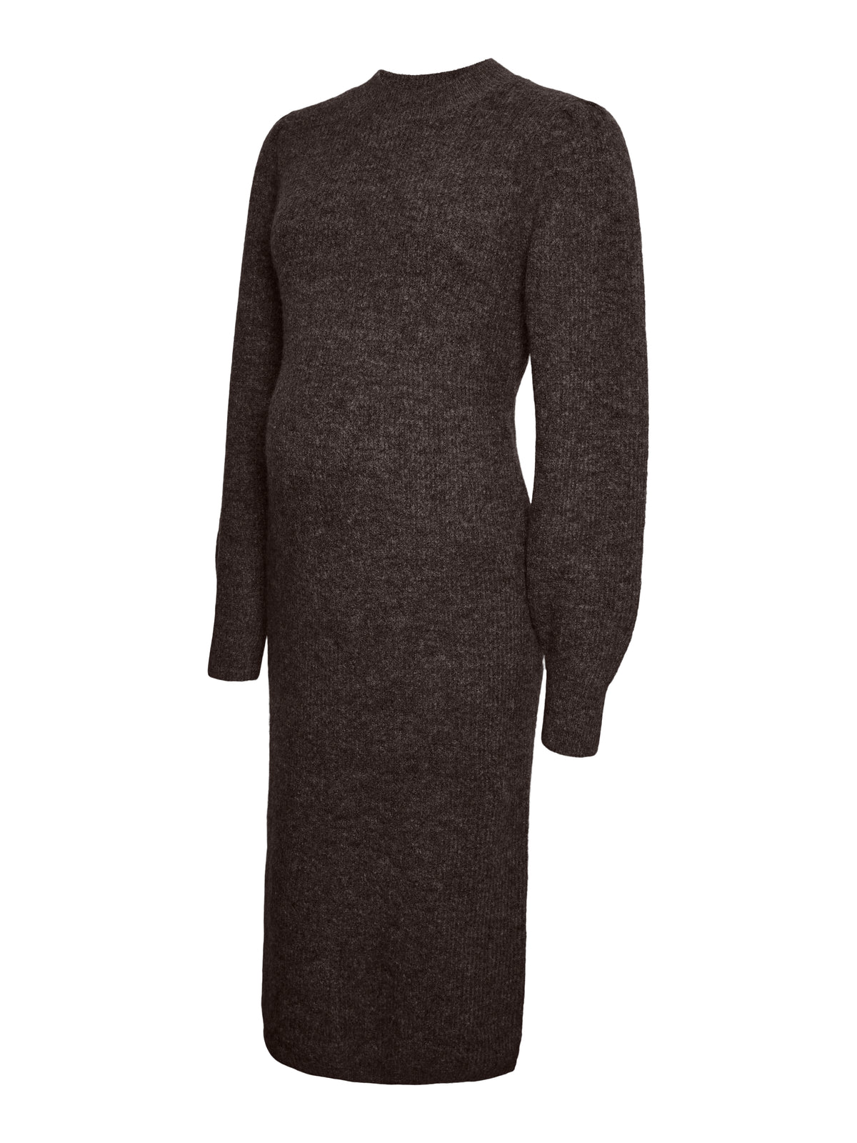 Strickkleid dunkelbraun