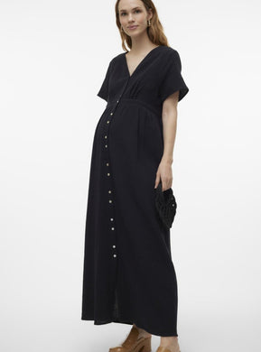 Vero Moda Maternity Umstandskleid mieten und kaufen bei Mutterkleid schwarz