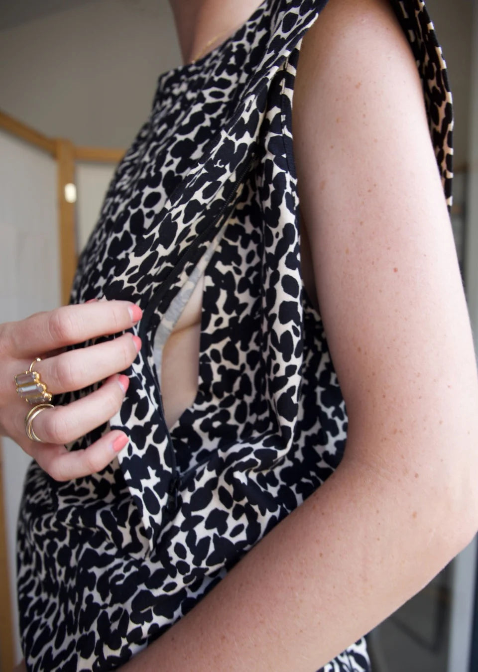 Stilltop im Leoprint