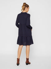 Lade das Bild in den Galerie-Viewer, Mutterkleid Hemdblusenkleid, Navy
