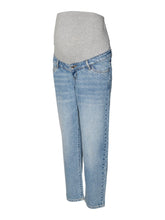 Lade das Bild in den Galerie-Viewer, Mom Jeans blau (Umstandsmode) von Vero Moda Maternity mit Bauchband bei Mutterkleid monatlich mieten oder online kaufen
